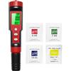Homcoice Misuratore pH Cloro Piscina 7 in 1, Tester PH Cloro Salinità ORP TDS EC Temperatura, Test Qualità Acqua ad alta precisione con funzione ATC per piscine, acqua potabile, acquario, idroponica