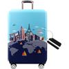 MosaiRudo Spessore Elastico Coperture per Valigie Applicare alla 18 ''-32 ''Valigie, Viaggio Luggage Trolley Case Suitcase Luggage Cover Protector (C3030, S)
