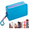 Generic Borsa Per Trucchi Portatile Borsello Organizer Cosmetici Portatile | Borsa Porta Cosmetici Pochette Organizer Per Weekend, Scuola, Lavoro, Spiaggia, Borsa Cosmetici Portatile Weekend