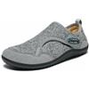 SMajong Pantofole da Uomo Invernali Morbide e Traspiranti Pantofola da Donna Scarpe da Casa con Suola Antiscivolo Caldo Comode Ciabatte Grigio 40 EU