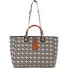 V73 Borsa a mano harriet con logo jacquard 73BS8G201 natur/multicolor