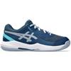 Asics 1044A064-405 Gel-Dedicate 8 Padel GS Uomo, MAKO Blue/Grey Blue EU 35