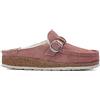 Birkenstock Zoccoli in Pelle Suède Femme Buckley Narrow