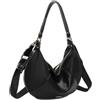 Mimi Mua BORSA A SPALLA IN NYLON nera