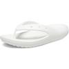Crocs Infradito classiche unisex 2.0, Scarpe Sandali per donna e uomo, bianco, numeric_6 US