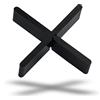 ISTA TOOLS 200 giunti professionali per fughe da 3 mm x 10 mm (larghezza x altezza), 3 mm x 10 mm (larghezza x altezza), per la posa in esterni. Con punto di rottura utilizzabile come pezzo a T