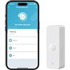Comboss Sensore di movimento intelligente WiFi, mini rilevatore di movimento PIR a infrarossi per sistemi di allarme domestico, sensore compatto con monitoraggio remoto APP (1 pezzo)