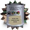 Tailored Paint Pennello spray opaco di grado militare da 1 litro su vernice UPVC per legno, acciaio e plastica, BS381 389 beige mimetico
