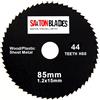 Saxton Blades Saxton GPB8544T 85mm x 44T HSS Lama per sega circolare compatibile con Worx Worxsaw Bosch Makita Ryobi
