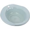 Mobestech Bacinella Semicupio Sitz Bagno 15.35X14.37X3.94 Pollici Per Postpartum Donne Incinte Anziani Con Foro Appendibile Per Sollievo Emorroidi E