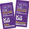CARMA ITALIA Srl Silium Kit Reconstructive Olio + Booster Trattamento Ricostruttivo Capelli Danneggiati con Argan Cheratina 2 Bustine x12ml
