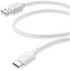 CELLULARLINE SpA USB Cable Medium - USB-C Bianco 0,6m 1 Cavo
