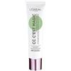 L'OREAL ITALIA SpA DIV. CPD Wult CC Cream Verde Anti-Rossori L'Oreal 30ml