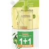 ADERMA (Pierre Fabre It.SpA) Olio Lavante Emolliente + Ricarica Exomega A-Derma 2x500ml