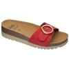 SCHOLL H.F. SHOES ITA. SpA Malibu' Mule Nubuck W Rosso 37