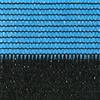 TENAX Soleado Sport Rete Tessuta Schermante Frangivista Bicolore, 1,00x5 m, Nero/Blu, 1x5 m