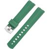FEFHFKZCZZ Cinturini In Gomma E Silicone Da 20 Mm Adatti For Omega, For Seamaster 300 For Moonwatch