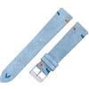 Generic EDVTK35 Cinturini For Orologi In Pelle Scamosciata 18mm 20mm Beige Verde Blu Cuciti A Mano Uomo Donna Cinturino Orologio Sgancio Rapido