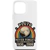 Lakelandwholesale1 Shirt Company Custodia per iPhone 13 Pro Max Plutone Never Forget 1930 2006 Retro Astronomia Grafica