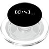 Gamers and Coders and Ones and Zeros Cursore del codice CMD prompt dei comandi computer PopSockets PopGrip per MagSafe