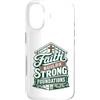 Christianity Faith Prayer Motivational Q Custodia per iPhone 17 Divertente Cristiano Gesù Operaio edile