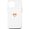 fr-creations.com Custodia per iPhone 12 Pro Max Cuore/amore e orgoglio per autisti bandiera legamento