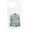 Christianity Faith Prayer Motivational Q Custodia per iPhone 15 Divertente Cristiano Gesù Operaio edile