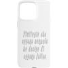 why not? magliette semiserie Custodia per iPhone 15 Pro Max Piuttosto che essere normale ho deciso di essere felice.