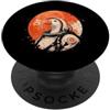 Vintage Goose Aesthetic Japanese Graphic Arte minimalista giapponese anni '70 retrò Space Goose PopSockets PopGrip Adesivo