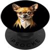 Motivo per mamma e papà amanti del chihu Chihuahua Arte Design Cani Motivo Amo i Chihuahua Carini PopSockets PopGrip Adesivo