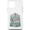 Christianity Faith Prayer Motivational Q Custodia per iPhone 12 mini Divertente Cristiano Gesù Operaio edile