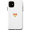 fr-creations.com Custodia per iPhone 11 Cuore/amore e orgoglio per autisti bandiera legamento