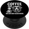 Nova Scotia Duck Tolling Retriever Desig Caffè E Nova Scotia Duck Tolling Retriever PopSockets PopGrip Adesivo