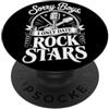 Abbigliamento rock per ragazze e amanti Sorry Boys I Only Date Rock Stars Band Groupie Rock Music PopSockets PopGrip Adesivo