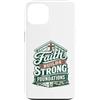 Christianity Faith Prayer Motivational Q Custodia per iPhone 13 Divertente Cristiano Gesù Operaio edile