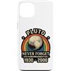 Lakelandwholesale1 Shirt Company Custodia per iPhone 13 Plutone Never Forget 1930 2006 Retro Astronomia Grafica