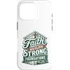 Christianity Faith Prayer Motivational Q Custodia per iPhone 16 Pro Divertente Cristiano Gesù Operaio edile