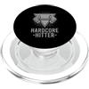 Gym Motivation Hardcore Hitter Energy Dr Hardcore Hitter Gym Motivation Powerhouse Graphic PopSockets PopGrip per MagSafe