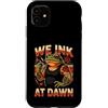 Frog Tattoo Punk Culture Custodia per iPhone 11 Tatuaggio Wenk At Dawn Vintage Frog Punk