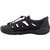 Jack Wolfskin Levente Sandal K, Nero, 31 EU