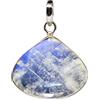 Meadows 925 Argento Sterling Pietra Lunare Arcobaleno Pendente Argento Gioielli Crystalcraftindia