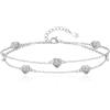 Tusuzik Regalo San Valentino per Lei, Bracciale Argento 925 per Lei, Braccialetti Argento Infinito Gioielli Regali per Moglie, Fidanzata o Mamma