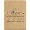Self-Discovery Mala Collana Ispirazionale per Donne - Pendente Unico in Oro, Gioiello Spirituale Regalo (Padmasana)