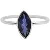 Meadows 925 Sterling Silver iolite Gemstone Anelli Argento Fine Jewelry Meadows e Argento, 17, colore: Blu, cod. RG101-861