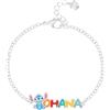 Disney Lilo & Stitch Bracciale OHANA per Donna, Charm Stitch Smaltato | Gioiello con Licenza Ufficiale Confezione Regalo Inclusa