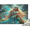 VWENOLRIX Fata nella foresta Puzzles 1000 Pezzi Carta riciclata per adulti Puzzle per adulti Gioco educativo per decompressione Regalo divertente per casa 70x50cm/1000pcs