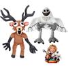 lunule 2 unità 99 Nights in The Forest Peluche, il cattivo cervo, peluche del gioco, pupazzi morbido per bambini e adulti, regalo di peluches per Halloween, Natale e compleanni