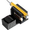 Generic Kit di rimozione della polvere elettrico per pellicola, barra antistatica, spazzola per la pulizia, scatola per 135, 120, 4 x 5 negativi, include barra agli ioni di 15 cm e spazzola in lana per la