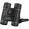 StaZamor Binocolo Nero 40x22 HD Ottica BAK4, Mini telescopio pieghevole 2000 m di lunga distanza per campeggio, viaggi, birdwatching