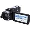 Denash Videocamera Digitale 4K, Touchscreen Ribaltabile da 3,0 Pollici a 270° Videocamera con Zoom Digitale 48MP 18x con WiFi e Supporto per App Zero Cam, per e Registrazione di Viaggi